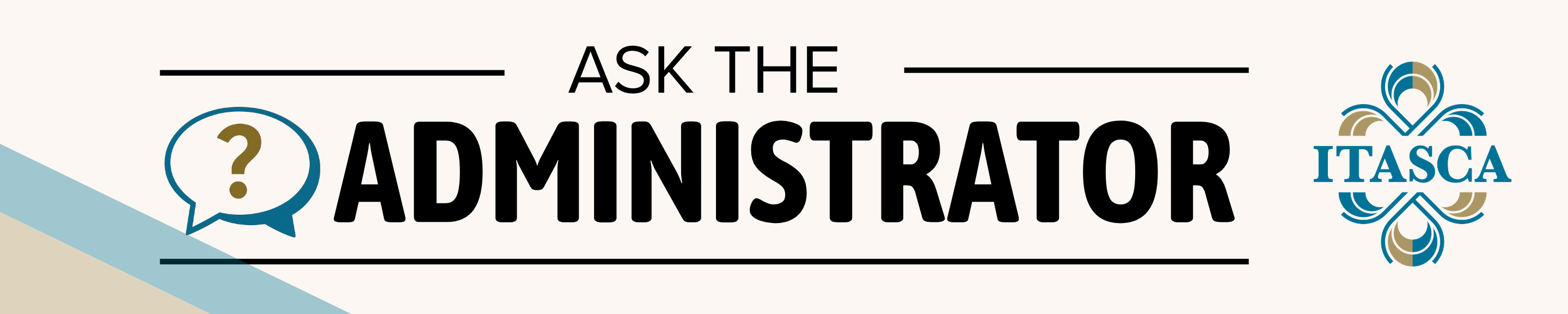 Ask the Administrator Header